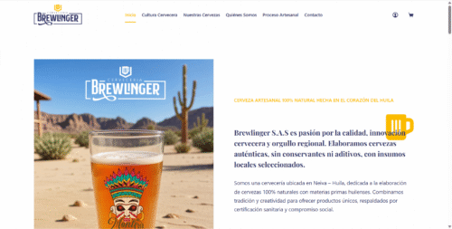 Brewlinger S.A.S es pasión por la calidad, innovación cervecera y orgullo regional.