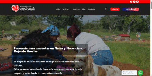 Funeraria para mascotas en Neiva y Florencia – Dejando Huellas