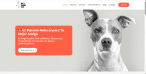 Dogs Garden Club cuidamos, educamos y consentimos a tu peludo con amor y profesionalismo.