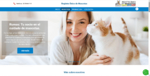 RUMAS Registro e identificación de animales de compañia.