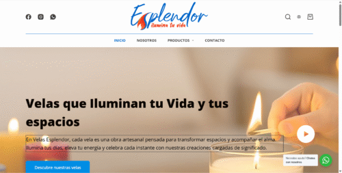 FABRICA DE VELAS Y VELADORAS ESPLENDOR